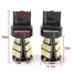 DRL 5W White Daytime Light Bulbs Lamps Canbus NO Error 2Pcs 6000K LED Side T20 - 4