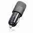 Dual Port Car Charger Power USB Dual USB Car Charger 5V 3A USB 3.1 Type C Aluminum - 2