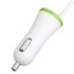 USB Car Charger with Spring Mobile Phone 3.4A Shape Micro USB Cable Cable Lighting - 4