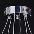 Pendant Light Rings Led Living Crystal Modern Luxury - 4