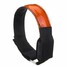 Orange 2pcs LED Reflective Arm Band Strap Running Night Signal Safety Belt - 4