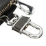 Car Remote Key Chain Holder Fob Key Case Universal 2 Bag Color Leather - 5