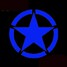 Cup Body Tank Decals Motorcycle Car Stickers STAR Waterproof - 5