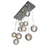 Metal Warm White Bulbs Included Globe Pendant Light Lights - 2