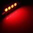 4SMD 42mm Festoon LED 12V Red Interior Light Bulb Dome Map - 2