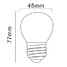 E26/e27 Ac 220-240 V Smd Globe Bulbs Warm White - 3