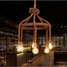 Industrial Rope Vintage Restaurant American Wind Cafe Bar Country Chandelier - 6