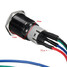 16mm BMW E60 Sport Push Button Switch On-off Mode LED 5 Series 12V 3A Unlock - 4