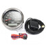 Bezel Gauge Black Steel 85mm GPS Speedometer Waterproof - 2