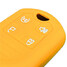 Silicone Protect Cover For Ford 4 Button Remote Key Fob Case Series - 6