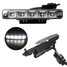 10W Lights Lamps Driving Running Car Truck Boat SUV DC 12V LED Daytime 2Pcs Bumper Fog - 4