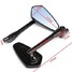 8MM 10MM Rear View Side Mirrors Universal Motorcycle Bike - 6