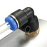 500ml Engine Oil Cylinder Catch Polished Air Filter Tank Tube Breather - 5