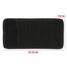 Disc Car Sun Visor DVD Capacity Pocket Storage Holder Black CD - 3