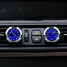 Car Clock Gauge Trim Perfume Fragrance Storage Refill Clip Vent Thermometer - 5