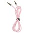 Stereo Computer Phone MP3 Metal Wire Cable AUX Audio Auxiliary Nylon 3.5mm Male to Male - 5
