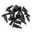 Retainer Bumper Clips Fastener Trims HYUNDAI Elantra 10pcs Front Rear Plastic Car Hood - 7