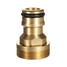 Threaded Hose Connector Adapter Outside Fitting Brass Water Tap - 4