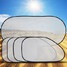 Shield Visor Shade Screen Sunshine 5pcs Car UV Mesh Protected Side Rear Window - 8