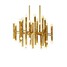 Chandelier Designers Metal Living Room Hallway Modern/contemporary Feature Electroplated Dining Room - 1