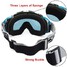 Dual Lens Outdoor Helmet Goggles Goggle UV Snow Snowboard Ski Anti Fog Motor Bike Riding - 6