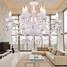 Chandelier Feature Living Room Glass Dining Room Kitchen Modern/contemporary Candle Style Electroplated - 2