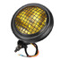 Headlight High Low Beam Light Black Universal Motorcycle 12V Round 7Inch Bright LED - 7