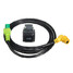 Jetta VW Golf MK6 AUX Input RCD510 Wire Audio Cable Car USB Switch RNS315 - 1