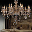 Luxury Cognac Color Crystal Lights Living Modern - 3