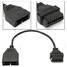 OBD2 Adapter Cable OBD1 Car Diagnostic Scanner Pin 16 PIN Convertor - 1