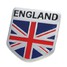 Car Sticker Decal Universal Truck Auto Aluminum England Flag Decor Emblem Badge Shield - 4