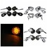 Motorcycle Bullet Rear Bobber Turn Signal Light For Harley LED Dyna 4pcs 39MM - 1