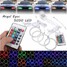 Angel Eyes 4pcs Multi-Color 5050 Flash LED SMD RGB 80mm 12V Remote Control - 1