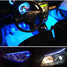 Glow Car Side Eyebrow 30SMD Emitting Waterproof 60CM Flexible LED Strip Light - 5
