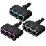 3 Way Adapter Charger 6A Cigarette Lighter Socket Power Car Truck 12V - 6