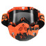 Detachable Modular Face Mask Shield Goggle Motorcycle Helmet Protect - 1