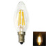 Led 380lm E27 3000-3500k Warm Light Candle Light Tungsten - 2
