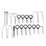 Car 20pcs CD Player Tool Kit Set Radio Audio Stereo Removal Key - 4