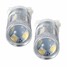 Pair 6000K High Power Lights Bulbs LED 80W Back Up Reverse Super White - 4