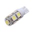 Light License Plate Light Bulb W5W LED 1.8W 6000K T10 Instrument Light Car Reading 5050 9SMD - 5