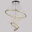 Lighting Led Chandeliers Ceiling Lamp Rohs Crystal Pendant Light Ring Fcc - 1