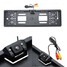 Waterproof Europe Back Car Parking License Plate Frame Car Rear View Camera License - 1