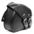 Saddle Left Right Motorcycle PU Leather Bag Waterproof Saddlebags Swing Arm - 8