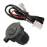 Car 12V 24V Waterproof Power Socket Motorcycle Cigarette Lighter - 1