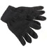 Black Men Stretchy Elastic Women Cycling Winter Mitten Gloves - 3