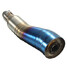 Slip on 51mm Scooter Racing Motorcycle Exhaust Muffler Pipe Silencer - 3