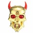 Laser Skull Style E-bike Modes Bicycle Cycling LED Eye Rear Tail Light - 4