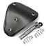 Leather Motorcycle Solo Bobber Custom Seat For Harley Bracket Sportster Chopper Spring - 2