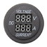 Voltage Meter 12V-24V Voltmeter Ammeter Motorcycle Auto Car LED digital - 5