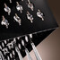 Chandelier Lights Chrome Finish Crystal - 6